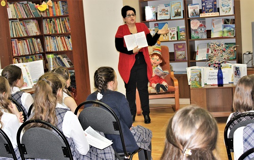Встреча с детским писателем Ларисой Гавриловной Прибрежной